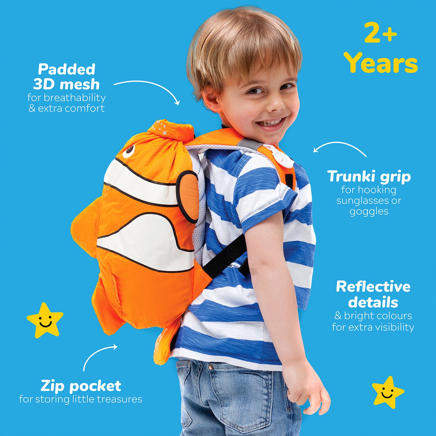 Chuckles the Clown Fish - Medium PaddlePak