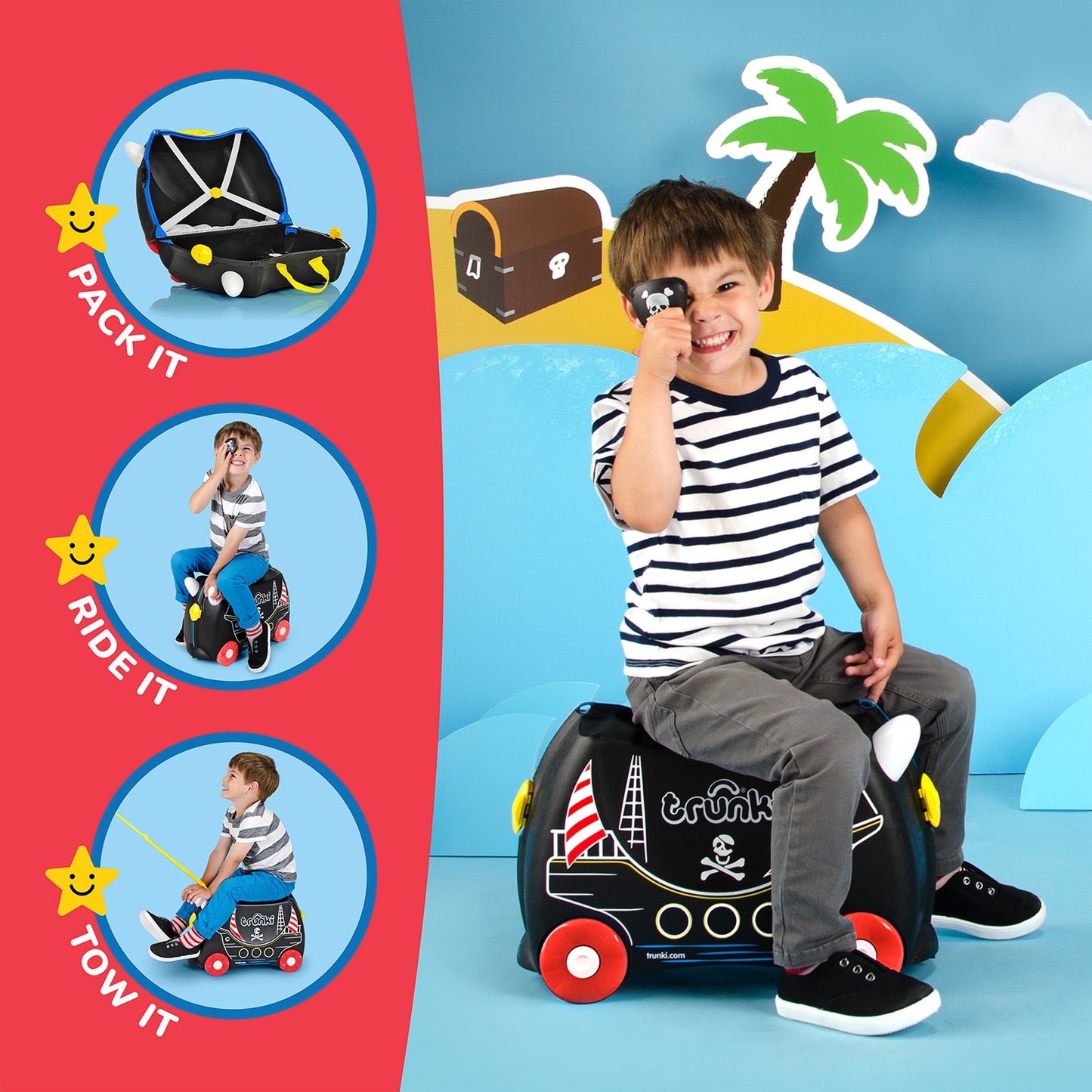 Pedro the Pirate Ship Trunki