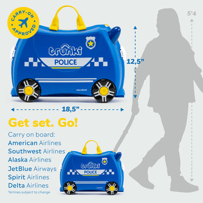 Percy the Police Car Trunki